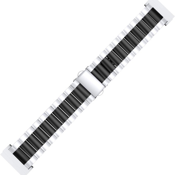 NIB Fitbit Stainless Steel Band Compatible for Fitbit sense & Versa 2,3,4 models - Picture 5 of 6